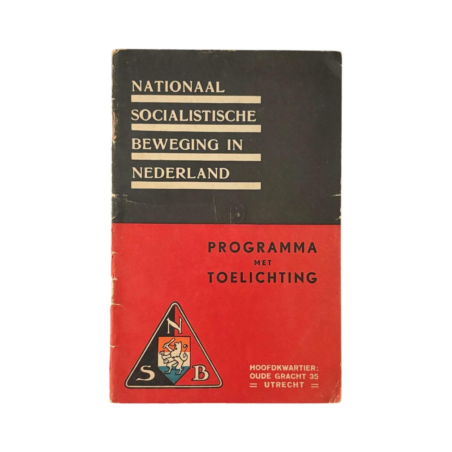 Brochure 'NSB Programma'