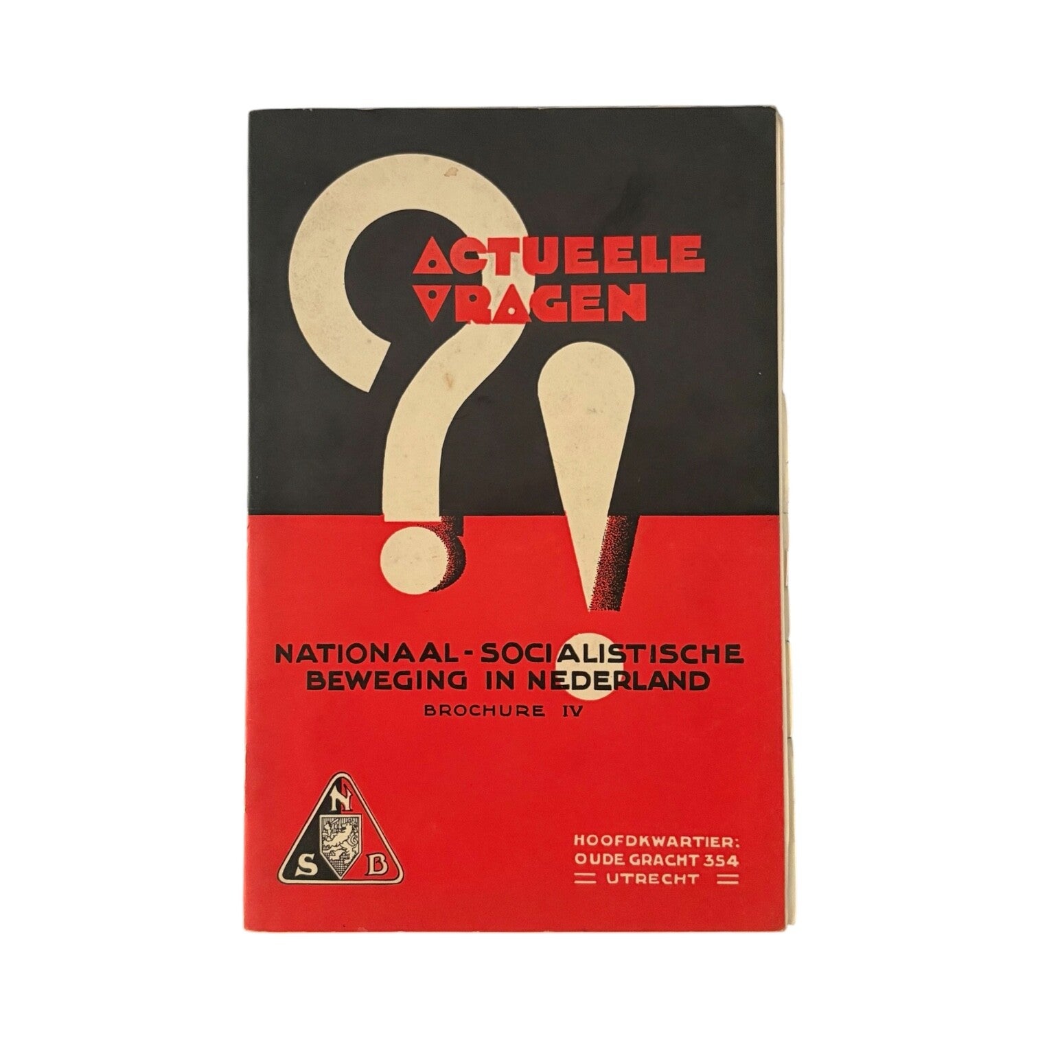 Brochure 'NSB Actuele Vragen'