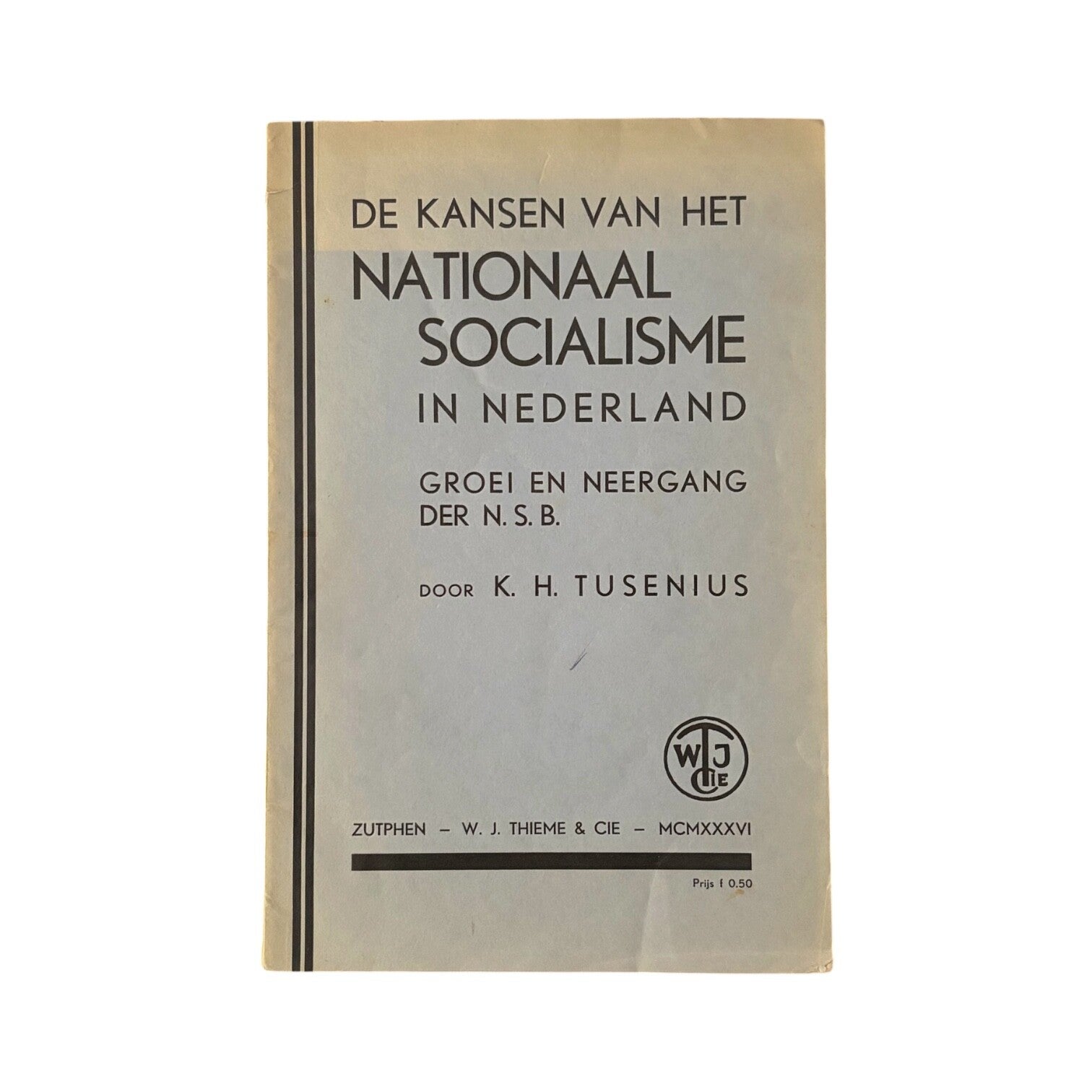Brochure 'Nationaal Socialisme'