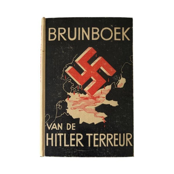 Boek 'Bruinboek v/d Hitler Terreur'