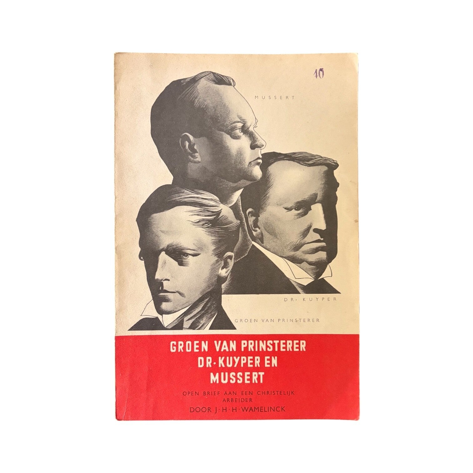 Brochure 'Brief aan Christelijk arbeider'