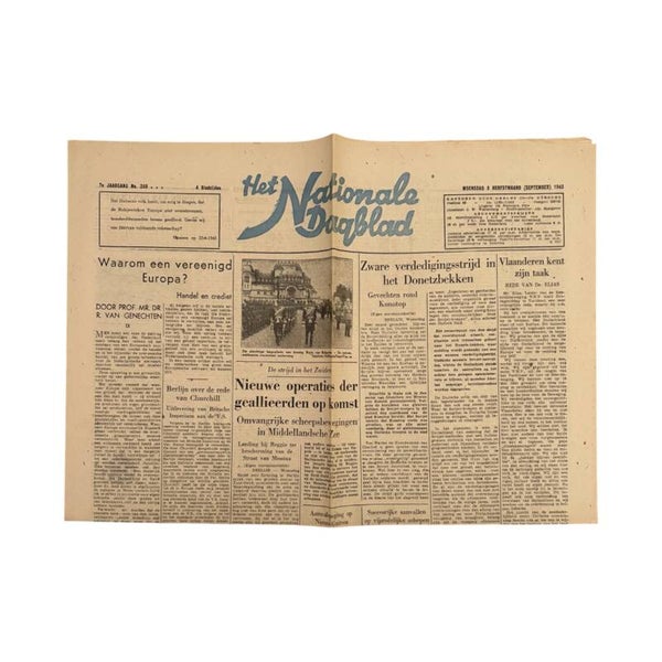 Krant 'Nationale Dagblad' (Nr. 259)