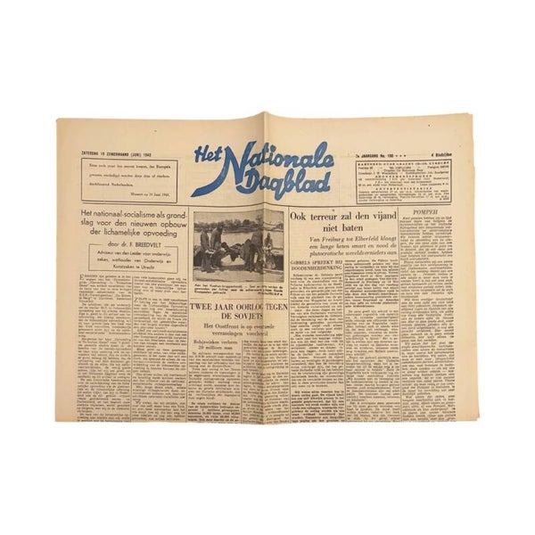 Krant 'Nationale Dagblad' (Nr. 190)