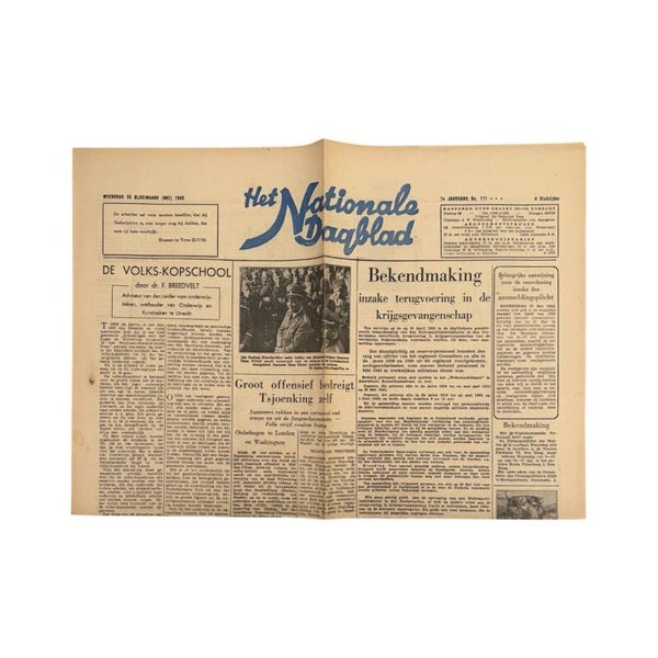 Krant 'Nationale Dagblad' (Nr. 171)