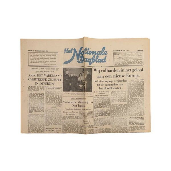 Krant 'Nationale Dagblad' (Nr. 158)