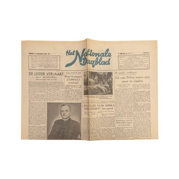 Krant 'Nationale Dagblad' (Nr. 157)