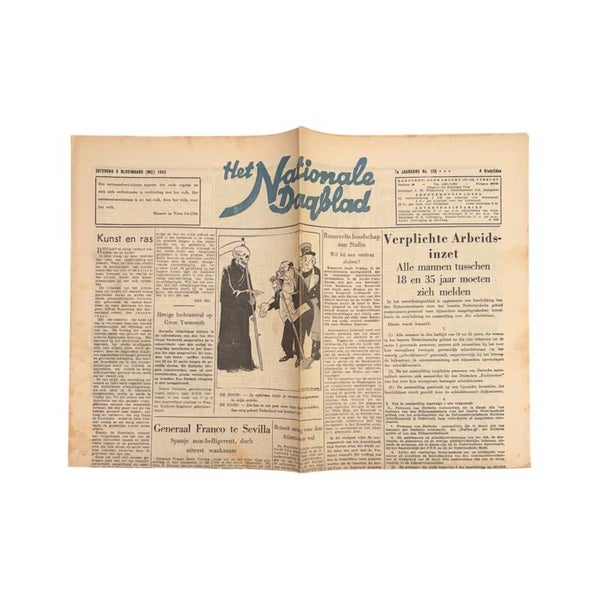 Krant 'Nationale Dagblad' (Nr. 156)