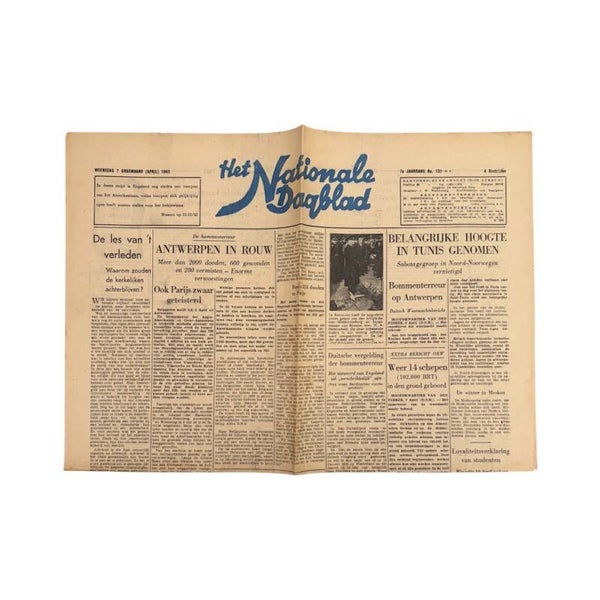 Krant 'Nationale Dagblad' (Nr. 131)