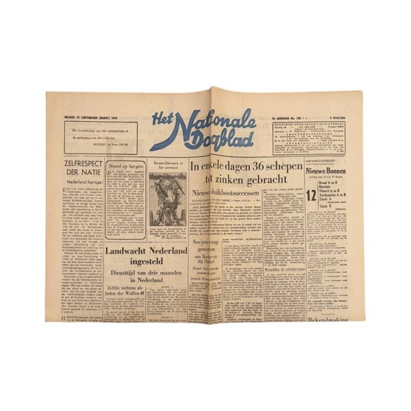 Krant 'Nationale Dagblad' (Nr. 109)