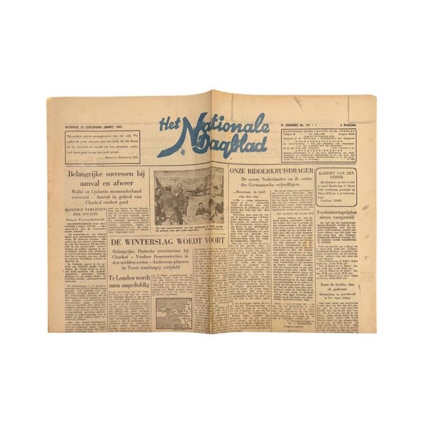 Krant 'Nationale Dagblad' (Nr. 107)