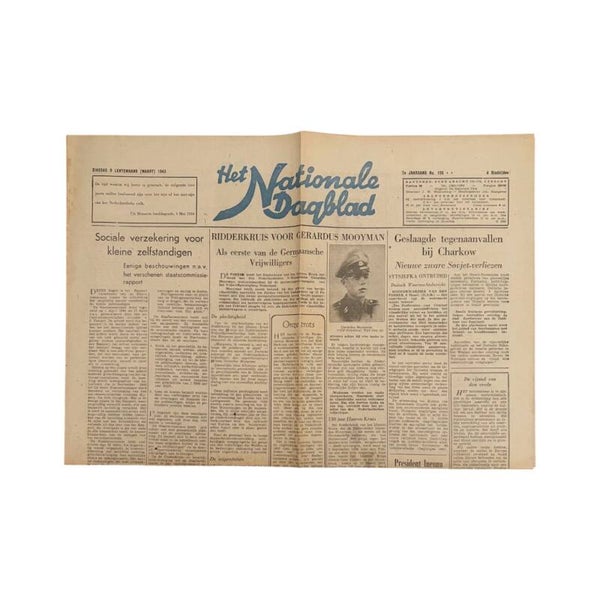 Krant 'Nationale Dagblad' (Nr. 106)