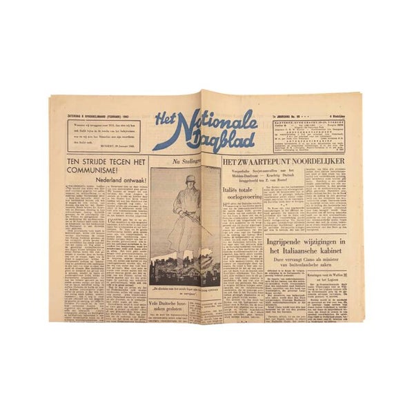 Krant 'Nationale Dagblad' (Nr. 80)