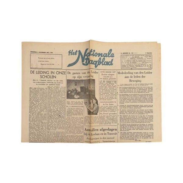 Krant 'Nationale Dagblad' (Nr. 154)