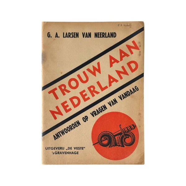 Brochure 'Trouw aan Nederland'