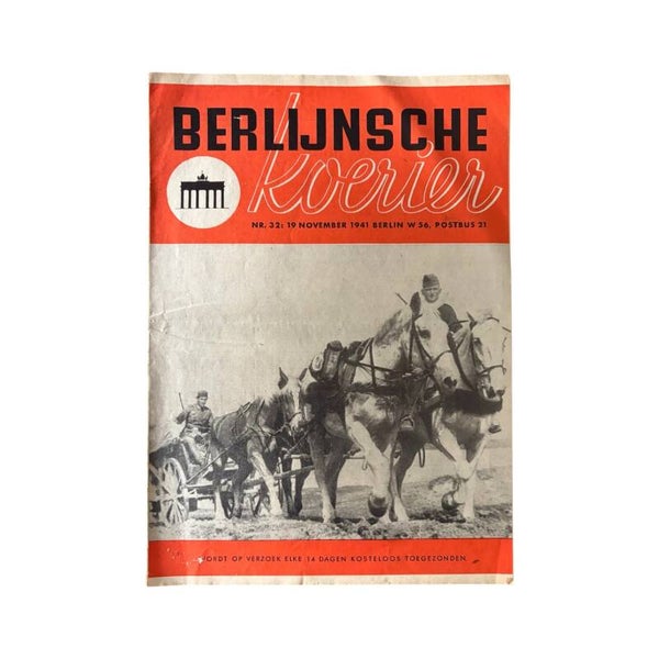 Tijdschrift 'Berlijnsche Koerier' Nr. 32