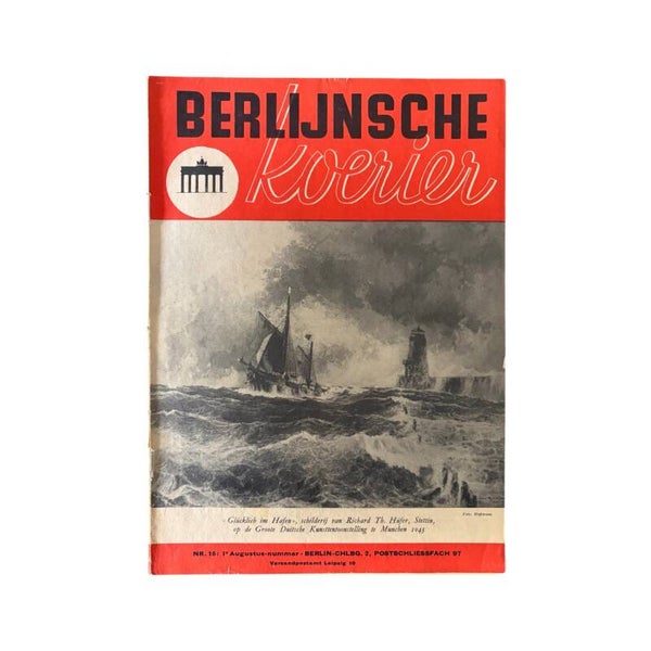 Tijdschrift 'Berlijnsche Koerier' Nr. 15