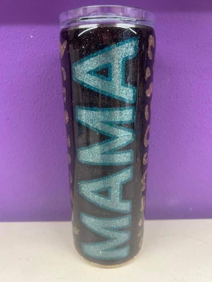 20oz Mama Leopard Tumbler