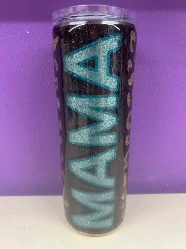 20oz Mama Leopard Tumbler