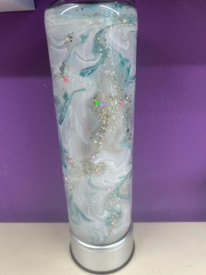 30oz Turquoise Marble