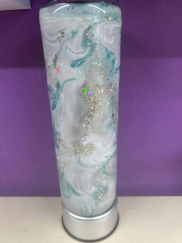 30oz Turquoise Marble