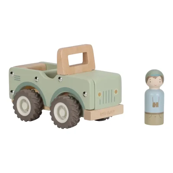 Little Dutch Safari Friends Houten safari auto FSC
