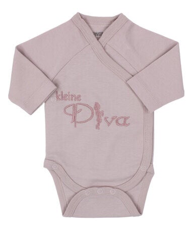 Petit Villain Romper kleine diva, oudroze