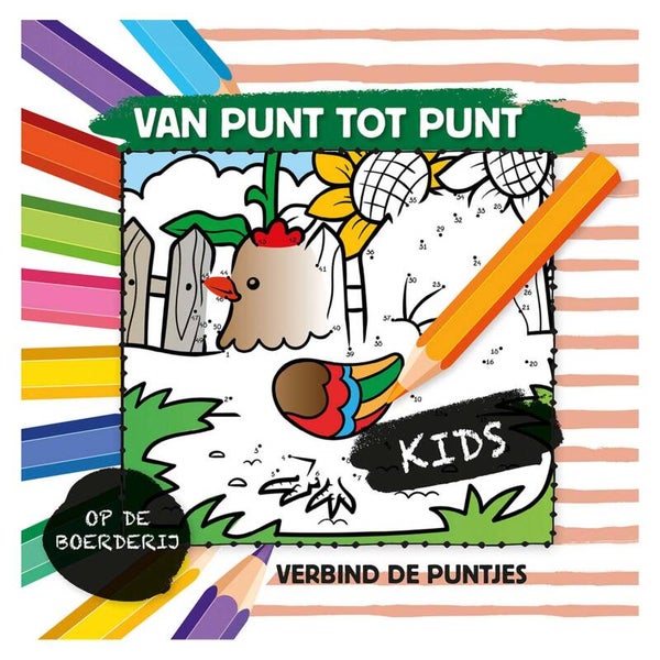 Van punt tot punt kids - Op de boerderij