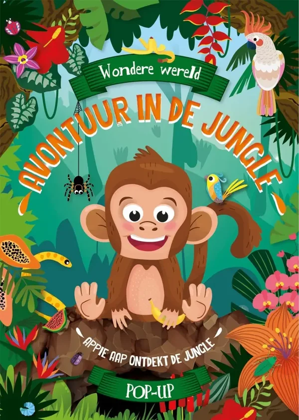 Pop-up - Avontuur in de jungle