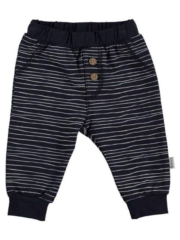 BESS*  Pants Striped Pinstripe Blue BS1054-036