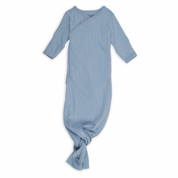 Lodger Newborn slaapzak Hopper Newborn Blue Fogg Solid