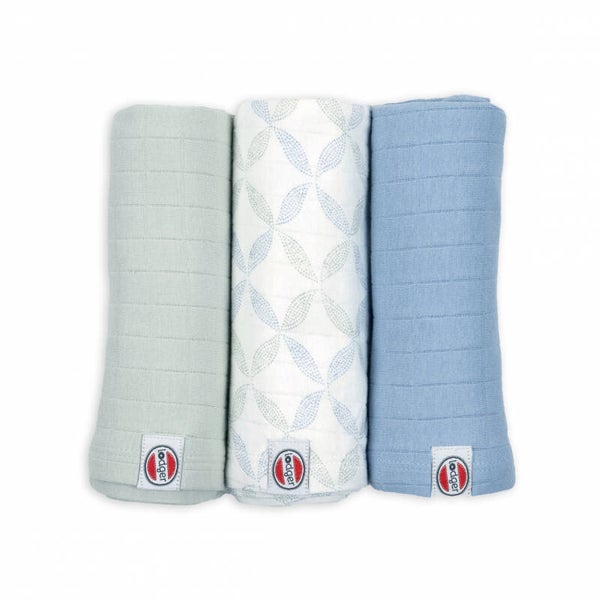 Lodger Hydrofiele doeken 3-pack Peppermint Matcha