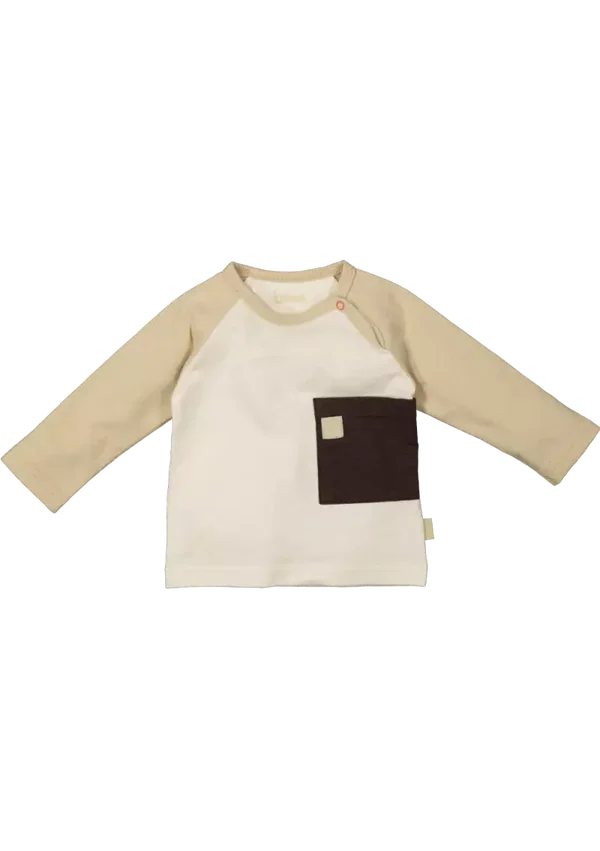 BESS  Shirt l.sl. Side Pocket Off White 241005-034