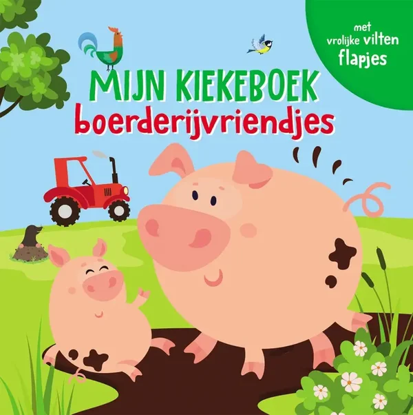 Mijn kiekeboek – Boerderijvriendjes Met vrolijke vilten flapjes