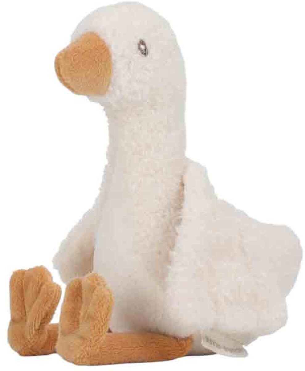 Little Dutch Newborn Naturals Knuffel Little Goose 17 cm