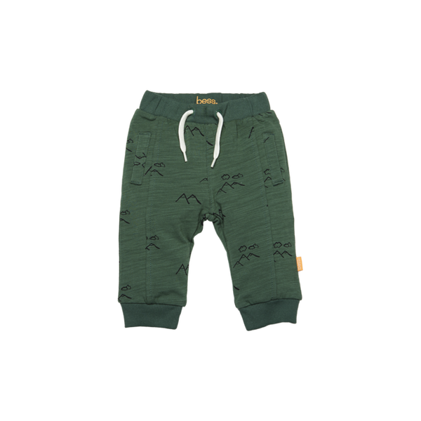 BESS  jongens broek Mountains Green