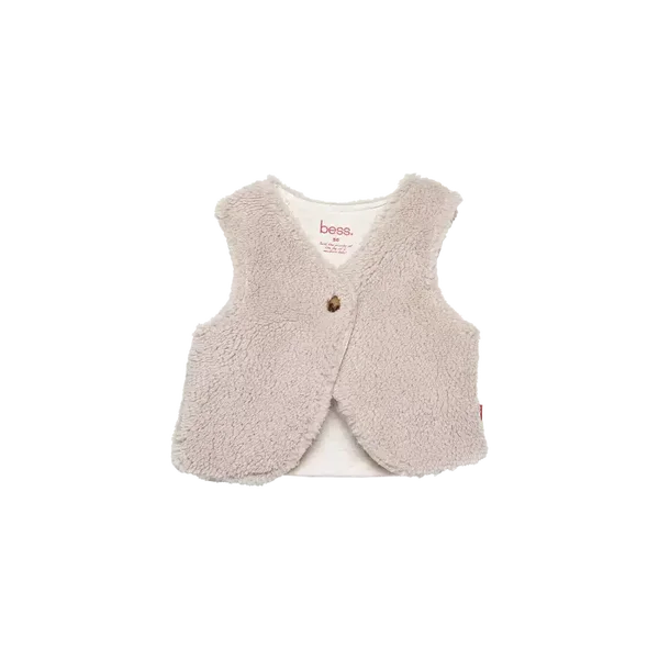 BESS meisjes gilet Clay