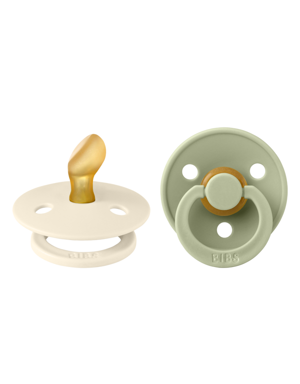 BIBS Colour Anatomical 2 pack Ivory/Sage