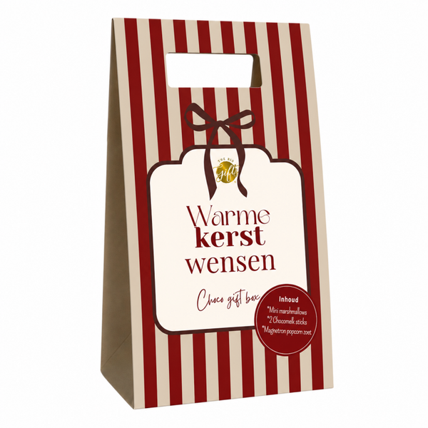 The Big Gifts Choco Gift Box – Warme Kerst Wensen