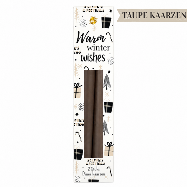 The Big Gifts Diner Kaarsen – Warm Winter Wishes