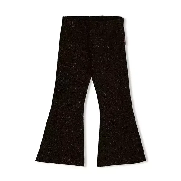 Jubel flared broek corduroy Zwart - Miss Universe