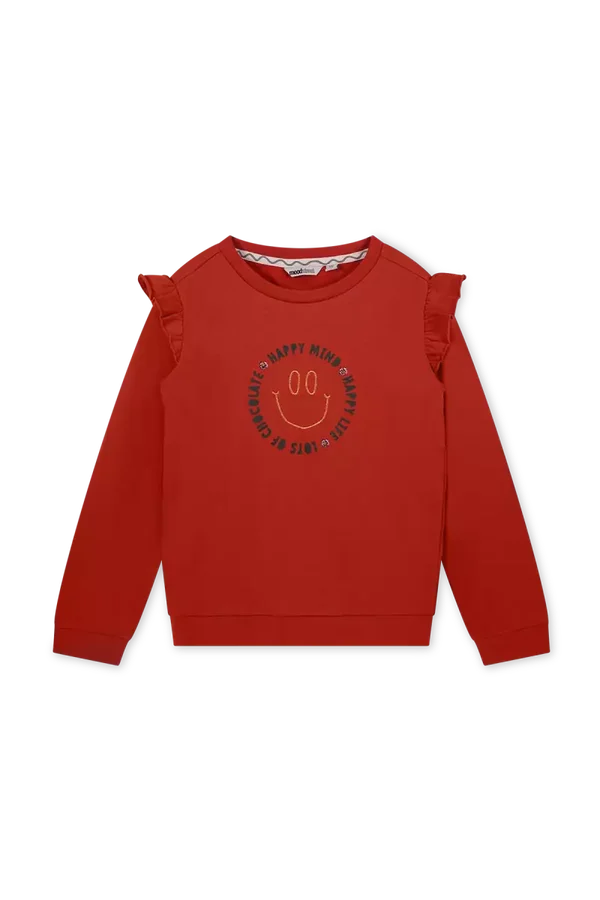Moodstreet Trui met ruffles