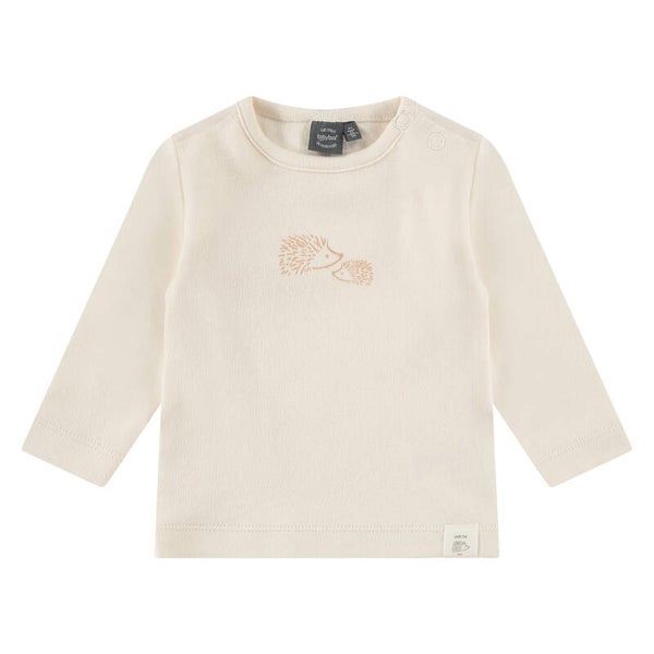 Babyface Stills Sweet baby t-shirt long sleeve beige opdruk