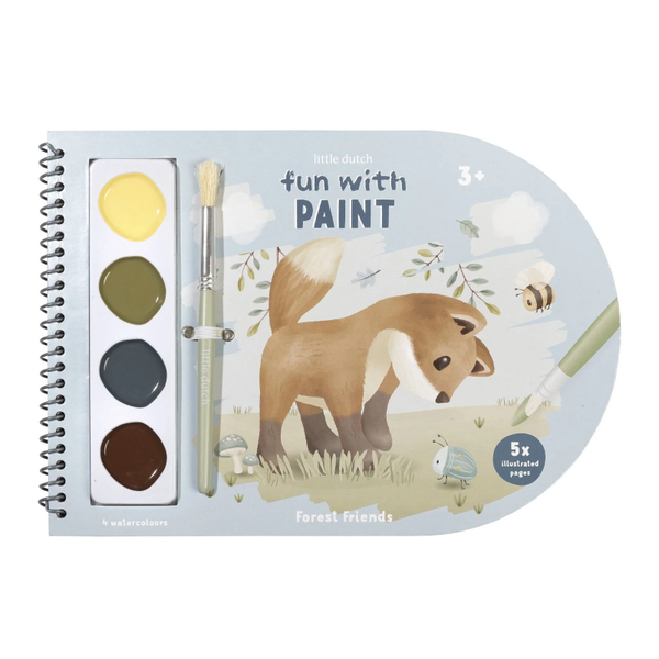 Little Dutch - Verfboek - Forest Friends