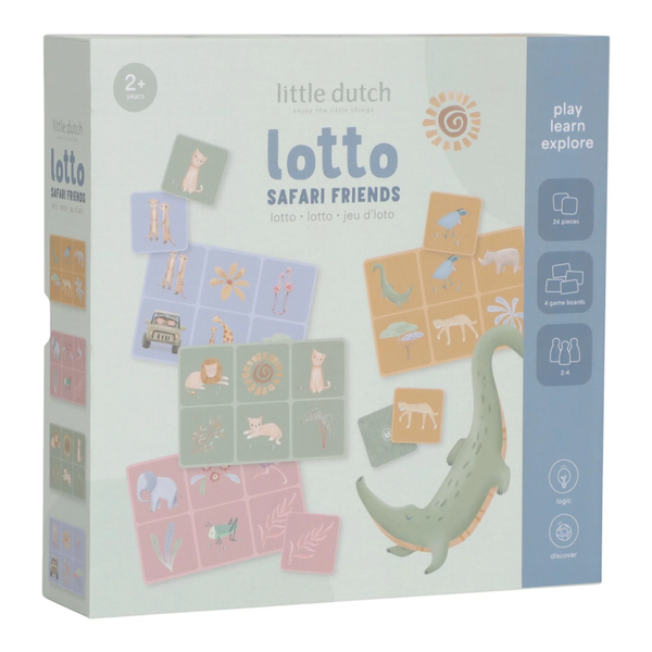 Little Dutch - Lotto Spel - Safari Friends