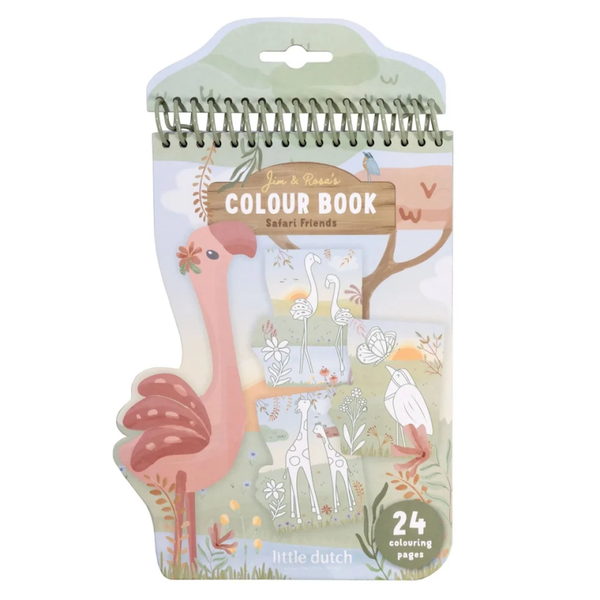 Little Dutch - Kleurboek Rosa - Safari Friends