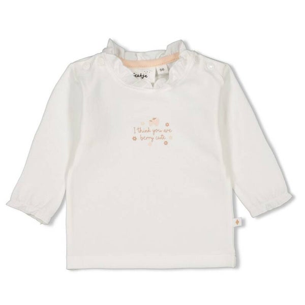 feetje strawberry field longsleeve offwhite