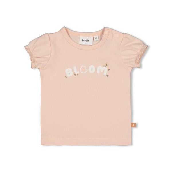 Feetje  Bloom With Love T-shirt - roze