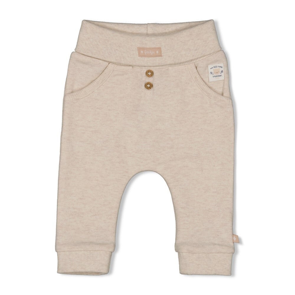 Feetje  Honny bear broek Offwhite melange