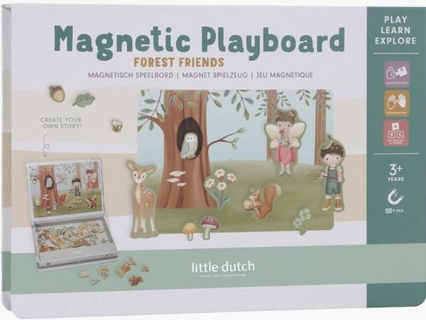 Little Dutch Magnetisch Speelbord Forest Friends FSC