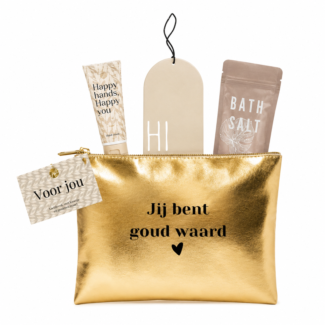 The Big Gifts Toilettasje – Goud Waard